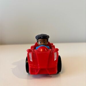 Little People- Red Sport Wheelie Red with Driver